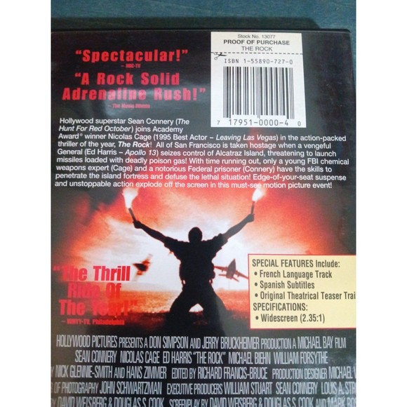 The Rock DVD - Picture 3 of 3